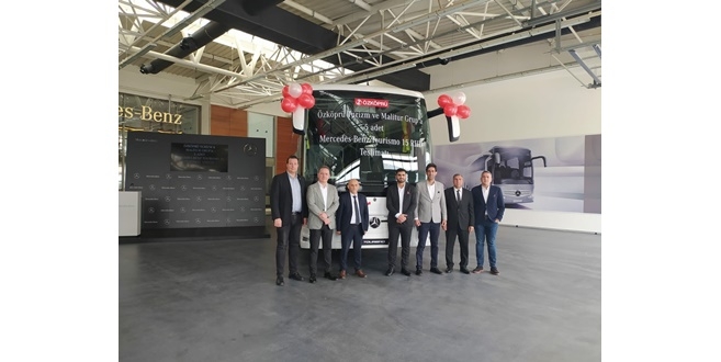 Özköprü Turizm&Malitur filosuna 5 adet Mercedes-Benz Tourismo 15 RHD ekledi.