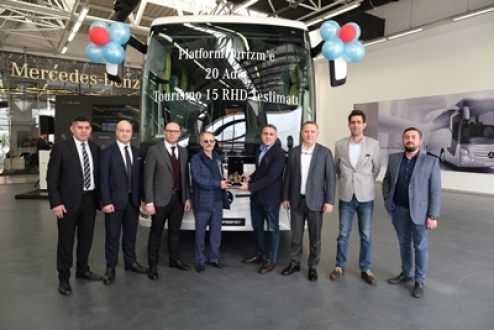 Platrform Turizm filosuna 20 Adet Mercedes Benz Tourismo 15 RHD ekledi