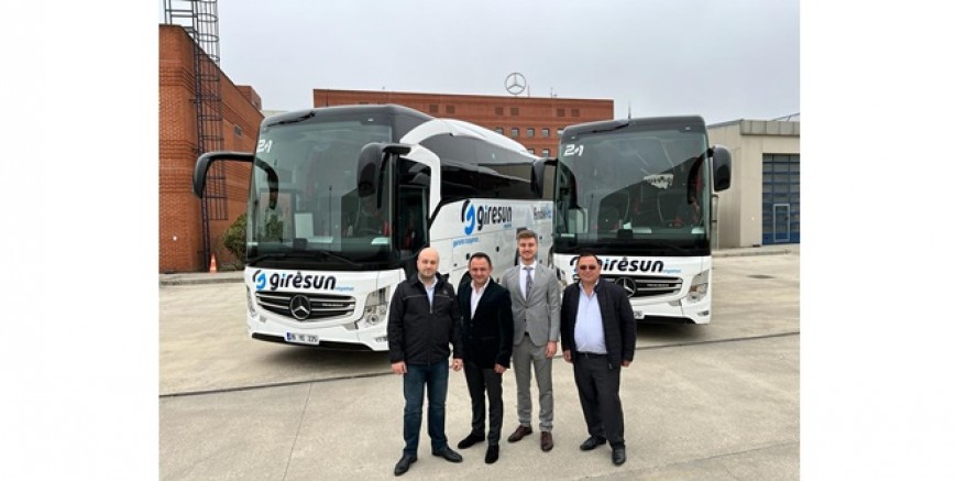 Giresun seyehat, Mercedes ile yolculuk konfor ve kalitesini arttırıyor