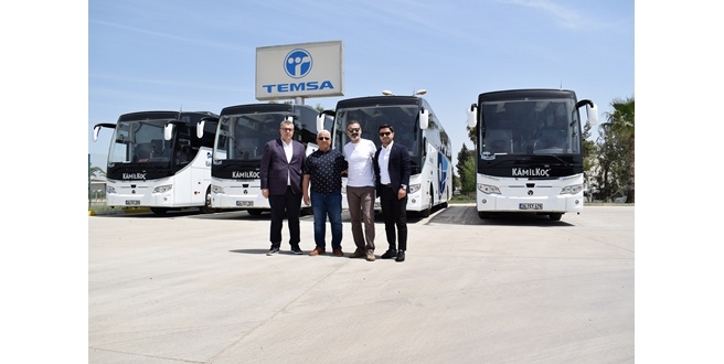 TEMSA’dan otobüs teslimatları doludizgin devam ediyor