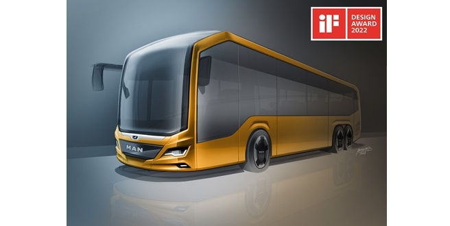 Yeni MAN Lion’s Intercity LE, iF Design Award 2022’yi kazandı