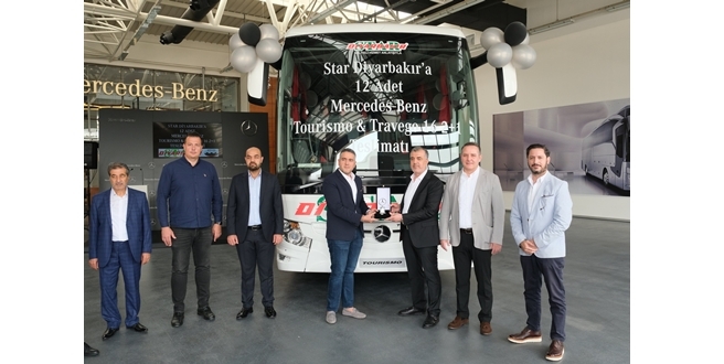 Star Diyarbakır, Mercedes-Benz Türk’ten satın aldığı 12 aracın ilk 6 adedini teslim aldı