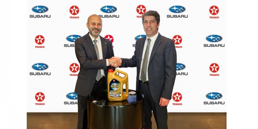 Subaru Türkiye, Texaco madeni yağları tercih etti