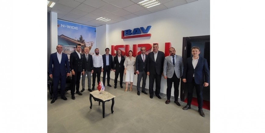 ANADOLU ISUZU YÖNETİCİLERİNDEN BURSA AĞIR VASITA’YA ZİYARET