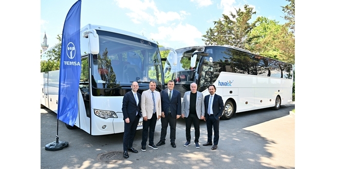 TEMSA’dan Meltem ve Türker Turizm’e 25 araçlık teslimat