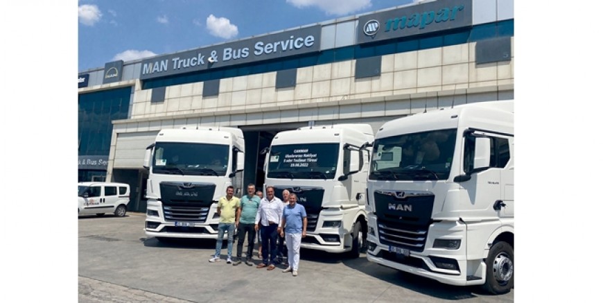 CANMAR Lojistik küresel lojistikte MAN TGX’leri kullanacak