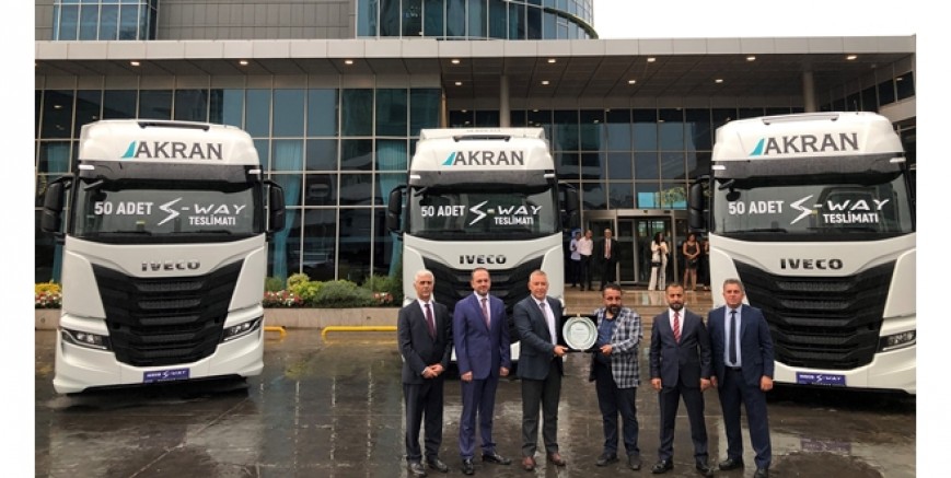 IVECO’dan AKRAN’a 50 adet S WAY çekici