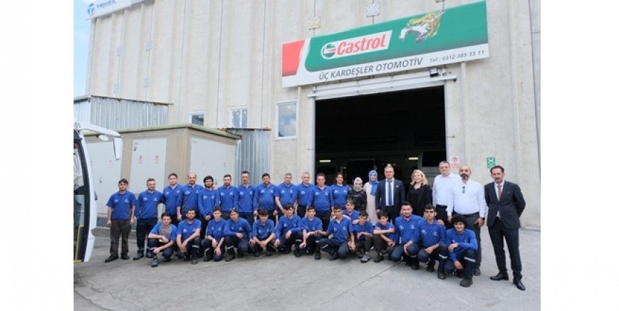 Otomotive çırak olarak girdiler  TEMSA ile hayallerine kavuştular