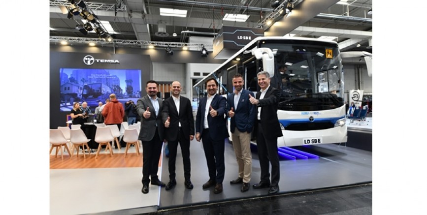 TEMSA’dan Avrupa’nın  ilk elektrikli şehirlerarası otobüsü