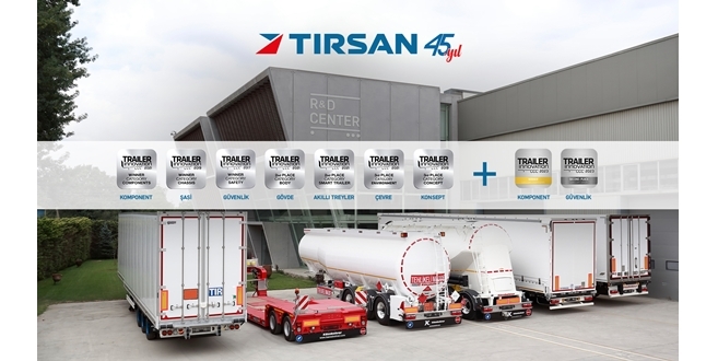 Tırsan’a Avrupa İnovasyon’dan 2 ödül daha..