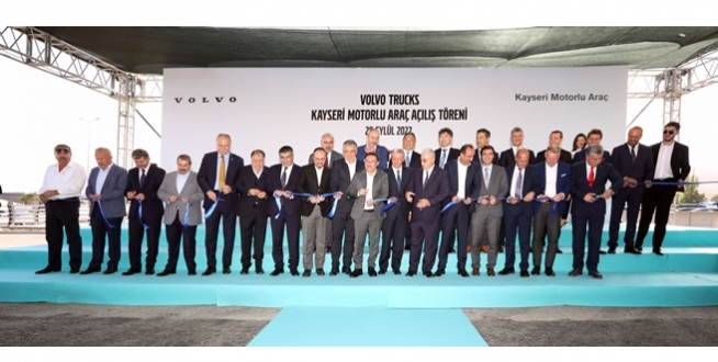 Volvo Trucks Kayseri Motorlu Araç bayisi hizmete açıldı