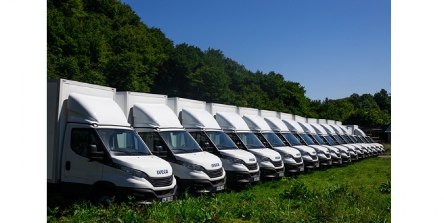 IVECO  Bolu’da Er Gıda’ya 20 adet Daily teslimatını gerçekleştirdi