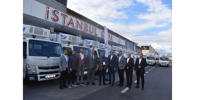 TEMSA’dan İstanbul Gıda’ya  38 adet Fuso Canter