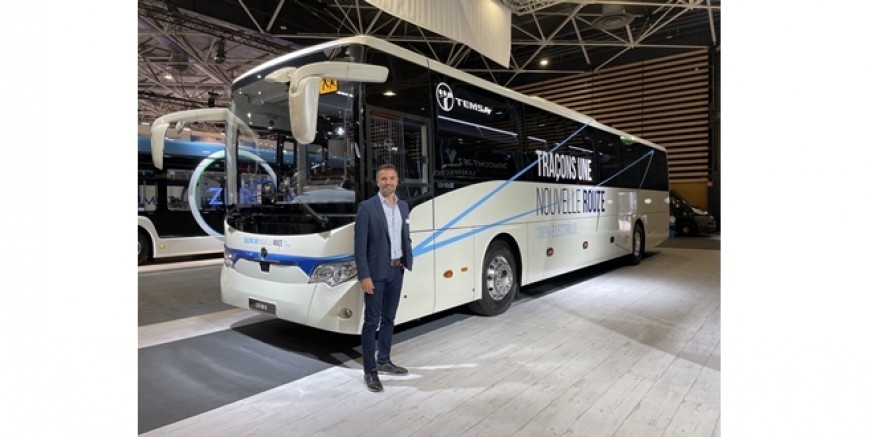 TEMSA, iki elektrikli aracını  Fransa’da tanıttı