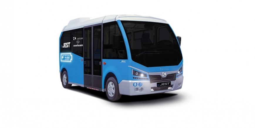 Aselsan Ve Karsan’dan  Yerli Ve Milli Elektrikli Minibüs