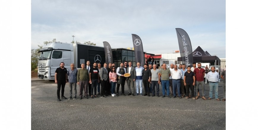 Mercedes-Benz Türk’ün Sağlık Bakım Tırı, Türkiye’nin dört bir yanında kamyon şoförlerinin yanında