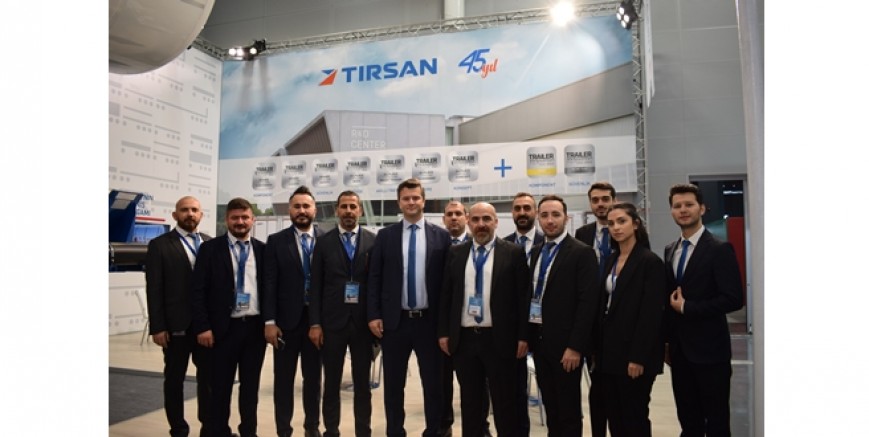 Tırsan Avrupa’nın En Yüksek Hacimlı Damperli Silobası İle Logıtrans Fuarının Gözdesi