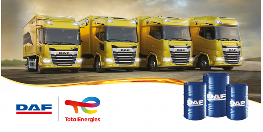 TotalEnergies, DAF’ın yeni nesil  araçları için özel motor yağı geliştirdi