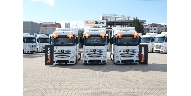 TruckStore, Ares Lojistik’e 15 adet Mercedes-Benz Actros 1845 LsnRL teslim etti