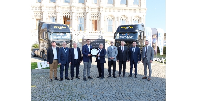 IVECO’dan ATOM Lojistik’e 100 adet S WAY Çekici