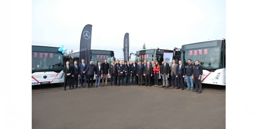 Tekirdağ Büyükşehir Belediyesi’ne 12 adet Mercedes-Benz Conecto Solo teslimatı gerçekleştirildi