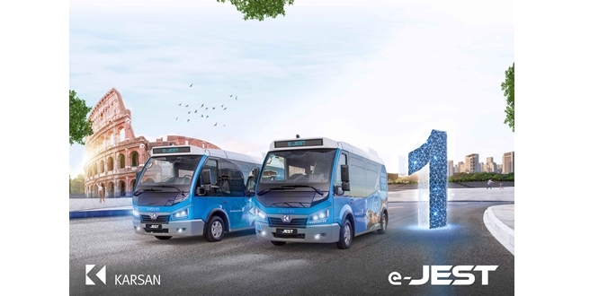Karsan e-JEST Avrupa’da Liderliği Üç Yıldır  Kimseye Bırakmıyor!