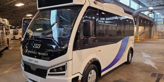 Oakville’in Dar Sokakları Karsan e-JEST’lerle Elektriklendi!