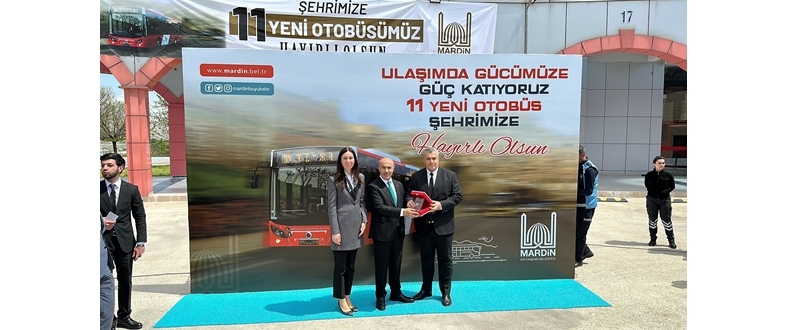 Mardin Büyükşehir Belediyesi’ne TEMSA’dan 11 araçlık teslimat
