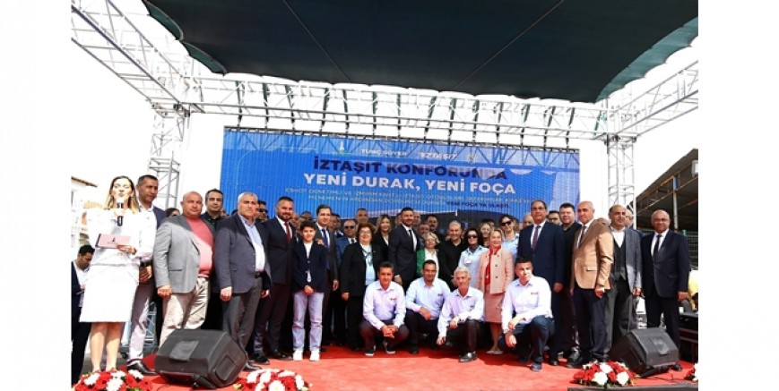 Otokar’ın Centro ve Kent LF’leri  Yeni Foça’da Hizmete Başladı