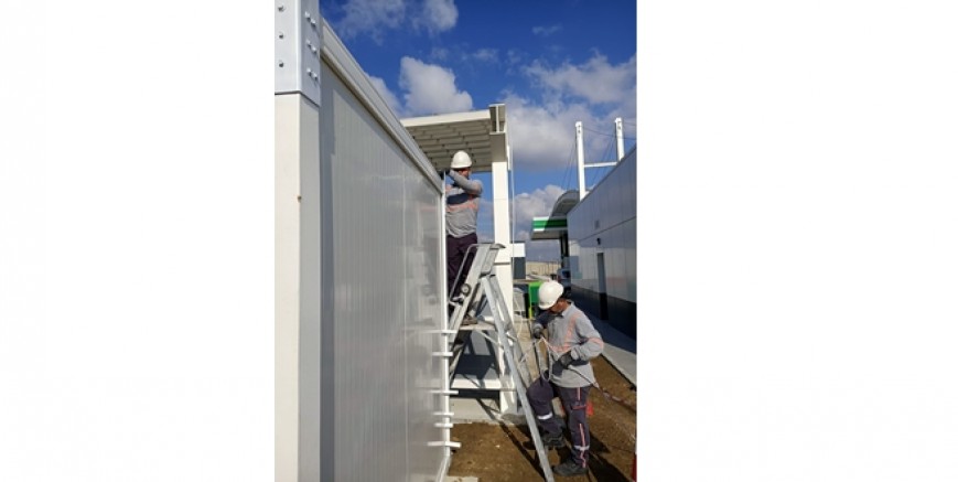 TORA PETROL, akaryakıt sektöründe yüksekte çalışma türlerinden merdivenleri anlattı