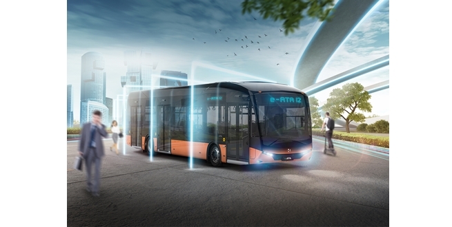 Karsan’ın 12 Metrelik Elektrikli Otobüsü  e-ATA Romanya Yolcusu!