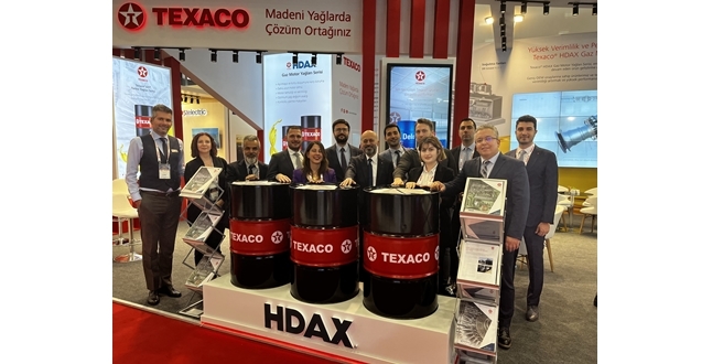 Texaco ürünleri, ICCI 2023’te yine yoğun ilgi gördü