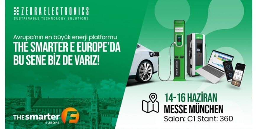 Zebra Elektronik The Smarter E Europe  Münih Almanya’da