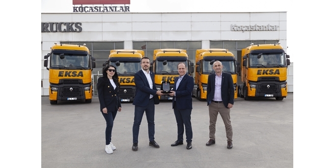 EKSA’nın yeni sarı çekicileri, yine Renault Trucks EVO serisi