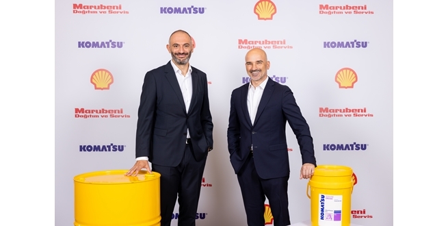 Shell, Komatsu İş Makinaları için  Yeni Nesil Madeni Yağlar Üretecek