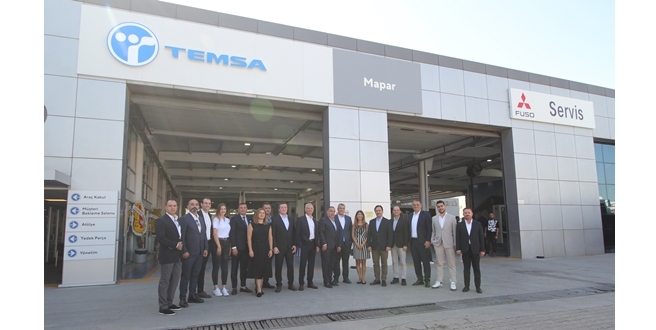 Mapar Otomotiv’den İzmir’e  7 bin metrekarelik Temsa servisi