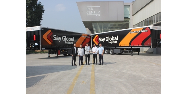 Say Global Logıstıc’ten, Sürdürülebilir Ve Kaliteli Hizmet Hedefinde Tırsan Araç Yatırımı