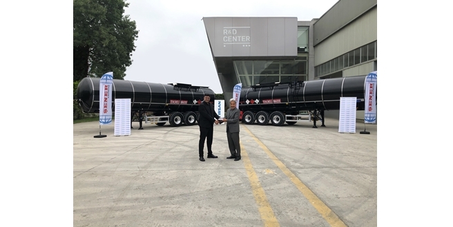 Şener Lojistik’in Sürekli Geliştirdiği Bitüm Operasyonlarında Tek Tercihi Tırsan