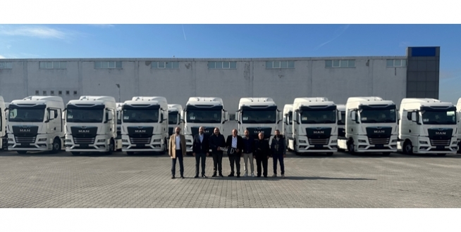 Ankara Nakliyat ve Lojistik, 50 adet çekici alımı ile filosunu MAN’a dönüştürmeye devam etti