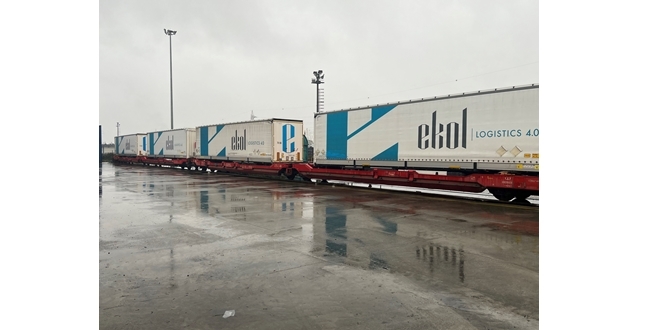 Ekol Marmaray Hattından İlk Treyler Geçişini Yaptı