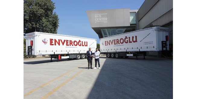 Enveroğlu Nakliyat 50. Tırsan aracını teslim aldı