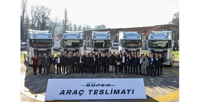 Scania Super modelinin teslimatlarına başladı