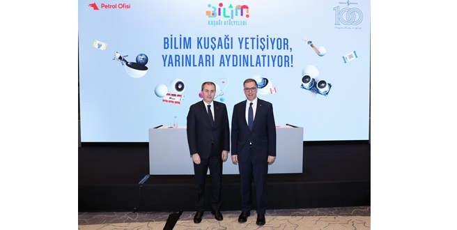 İş Bankası ve Petrol Ofisi Grubu’ndan  “Bilim Kuşağı Atölyeleri”