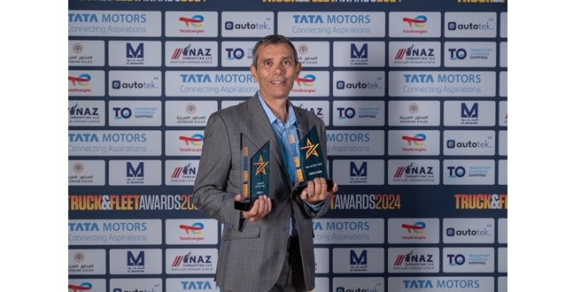 IVECO’ya Dubai’de düzenlenen Truck & Fleet Middle East’ten “Yılın Panelvanı” ve “Yılın Lansmanı” ödülü