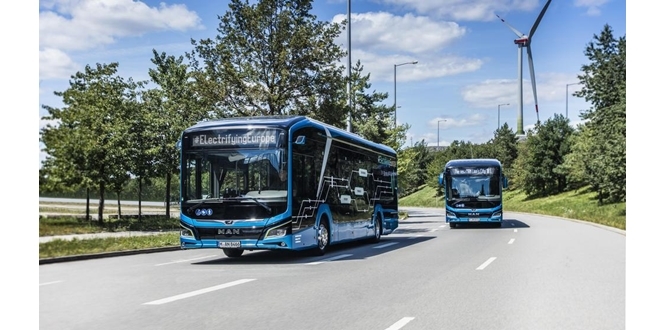 MAN Avrupa’da elektrikli otobüs pazarının lideri oldu