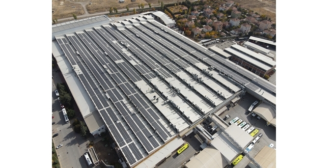 MAN Türkiye A.Ş.,  fabrikasında kullandığı elektriğin %45’ini güneşten alacak