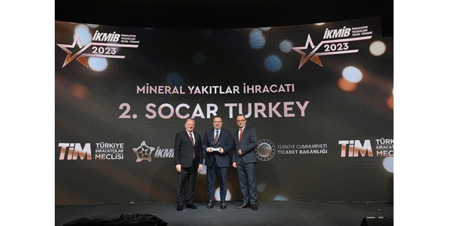 SOCAR Petrol Ticaret ve STAR Rafineri  2023 yılında da “İhracatın Yıldızı” oldu