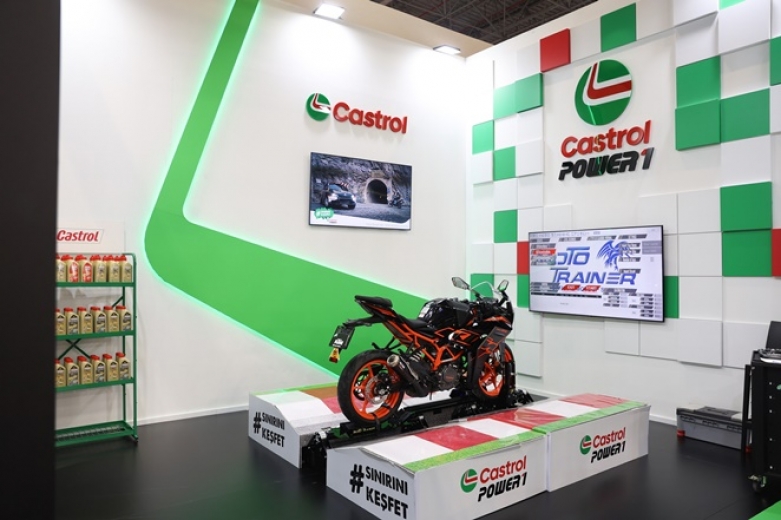 CASTROL Motobike İstanbul Fuarında ilgi odağı oldu