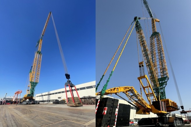 Hareket Lojistik’ten 2.200 Tonluk Paletli Vinç Yatırımı