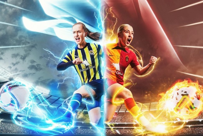 Kadın futbolundaki şampiyonluk yarışında derbi heyecanı